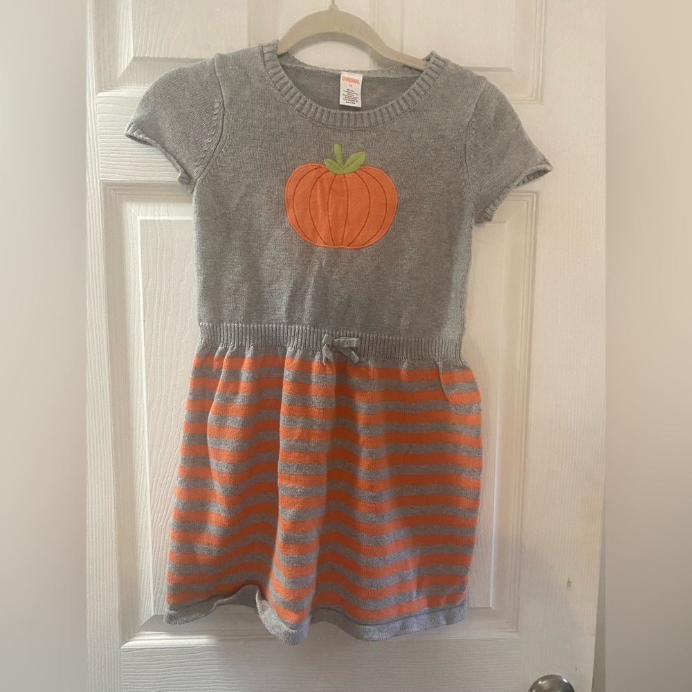 Gymboree Pumpkin Sweater Dress
